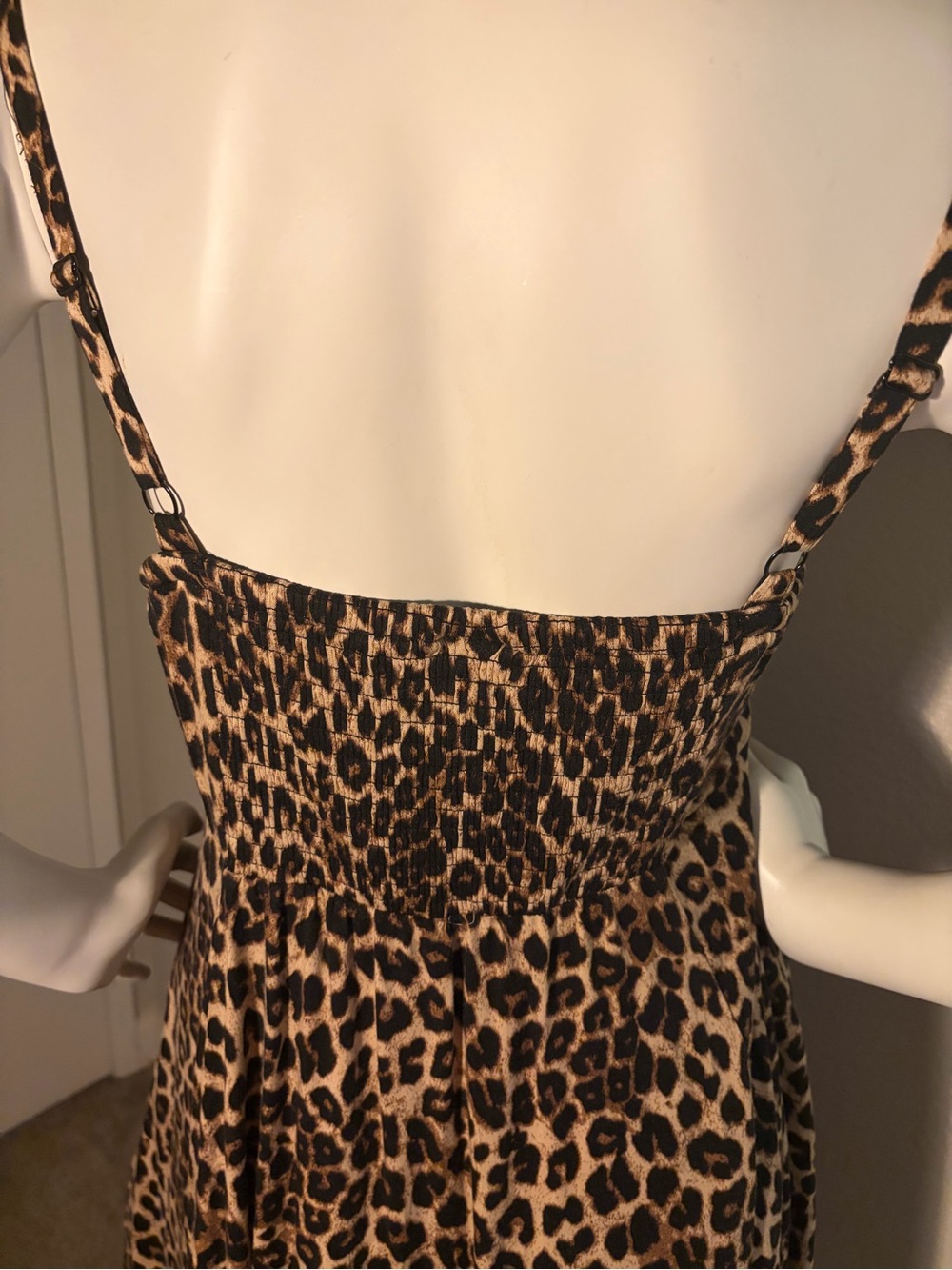 Torrid Leopard Print Button Front Midi Dress Size 2 Plus - Picture 4 of 8